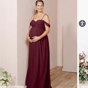 Revelry Maternity Kennedy Chiffon Convertible Dress